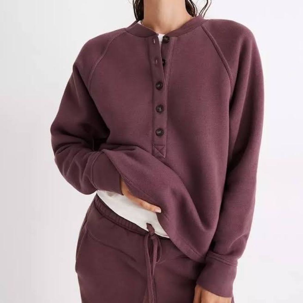 Madewell MWL BetterTerry Henley